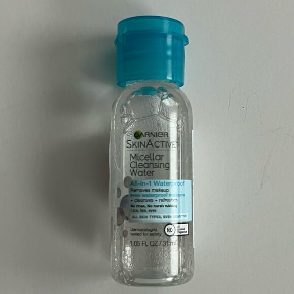 Garnier SkinActive Micellar Cleansing Water Mini All-In-One Waterproof  NWT - Picture 1 of 2